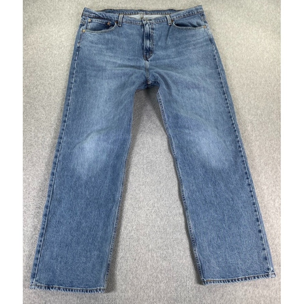 Levis‎ 569 Jeans Mens 38x34 (Fits 40x32) Blue Loose Straight Leg Jeans Preppy